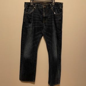 Men’s American Eagle Outfitters - Dark Wash Original Straight Jeans